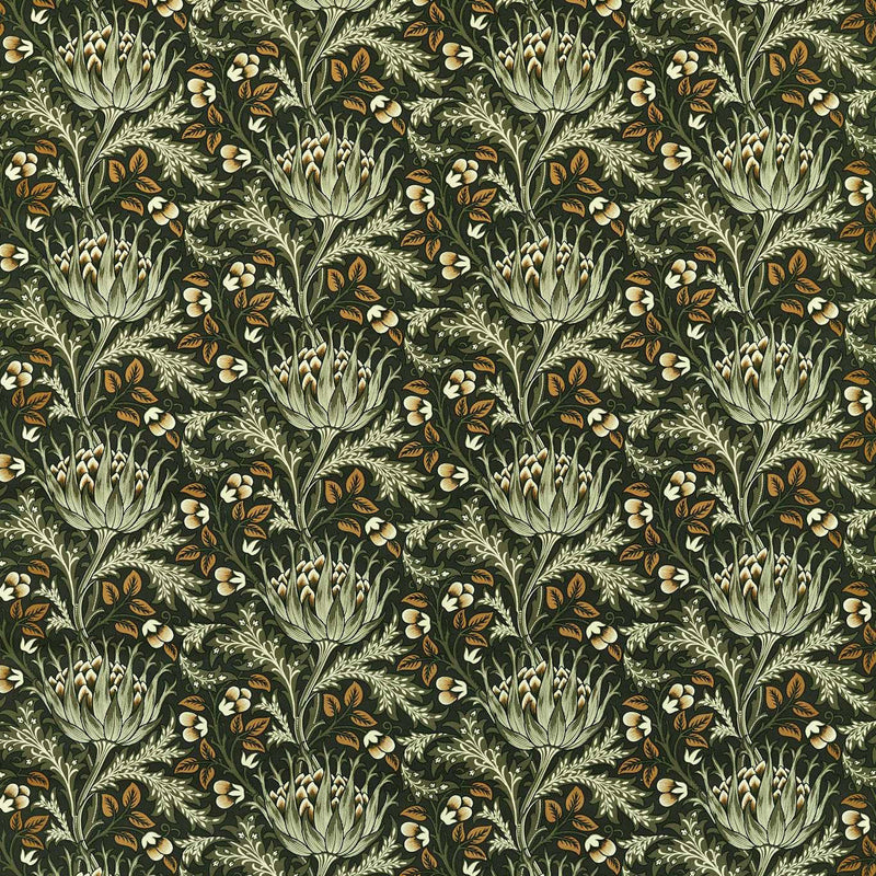 227000 Artichoke Velvet Wardle Velvets Tump Fabric by Morris & Co