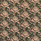 227002 Artichoke Velvet Wardle Velvets Inky Fingers/Blush Fabric by Morris & Co