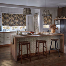 227003 Artichoke Velvet Wardle Velvets Midnight/Pearwood Fabric by Morris & Co