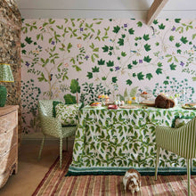 227083 Truffle Pinetum Prints Sap Green Fabric by Sanderson