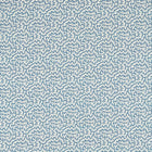 227084 Truffle Pinetum Prints Indigo Fabric by Sanderson