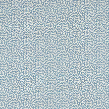 227084 Truffle Pinetum Prints Indigo Fabric by Sanderson