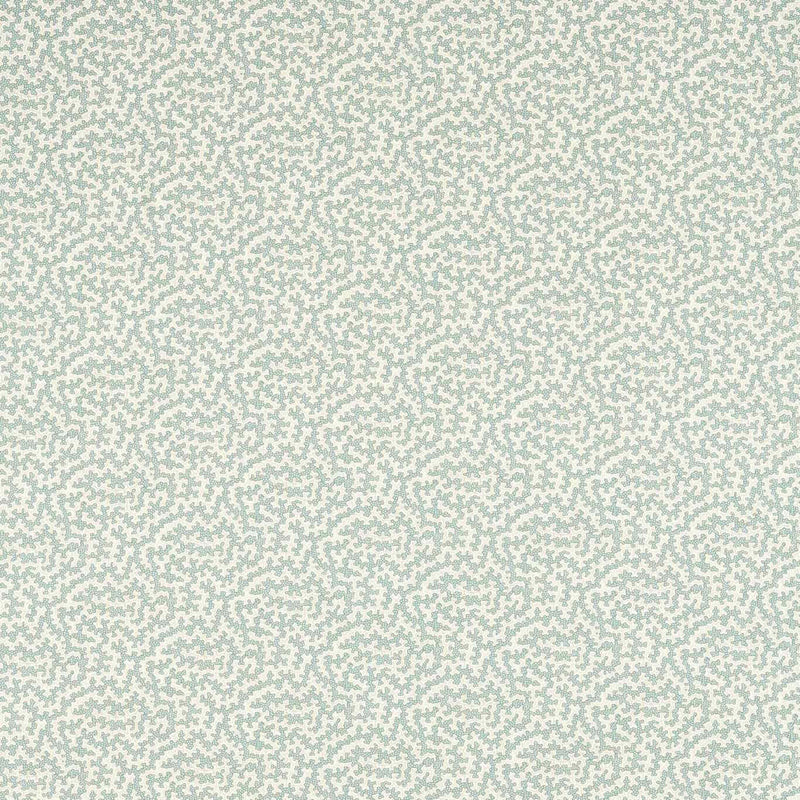 227085 Truffle Pinetum Prints Blue Clay Fabric by Sanderson