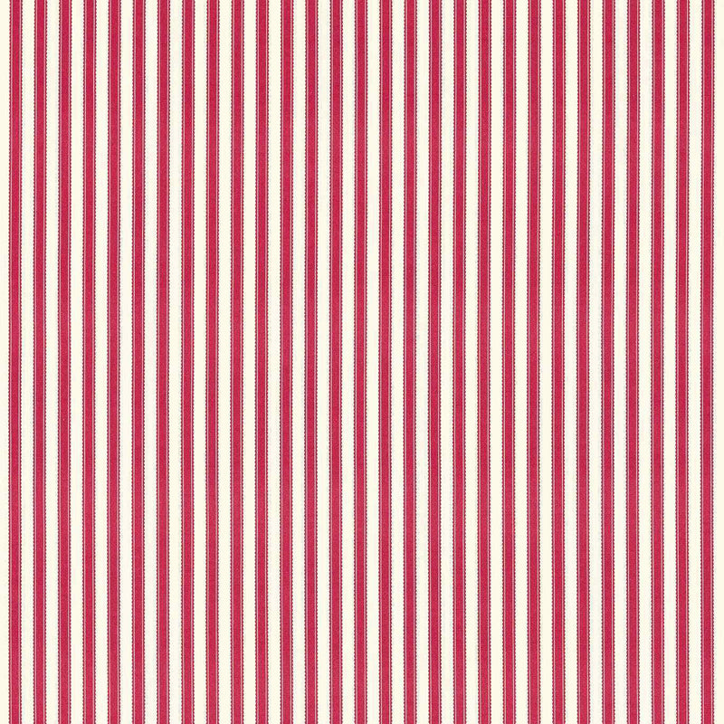 227087 Pinetum Stripe Pinetum Prints Mulberry Fabric by Sanderson