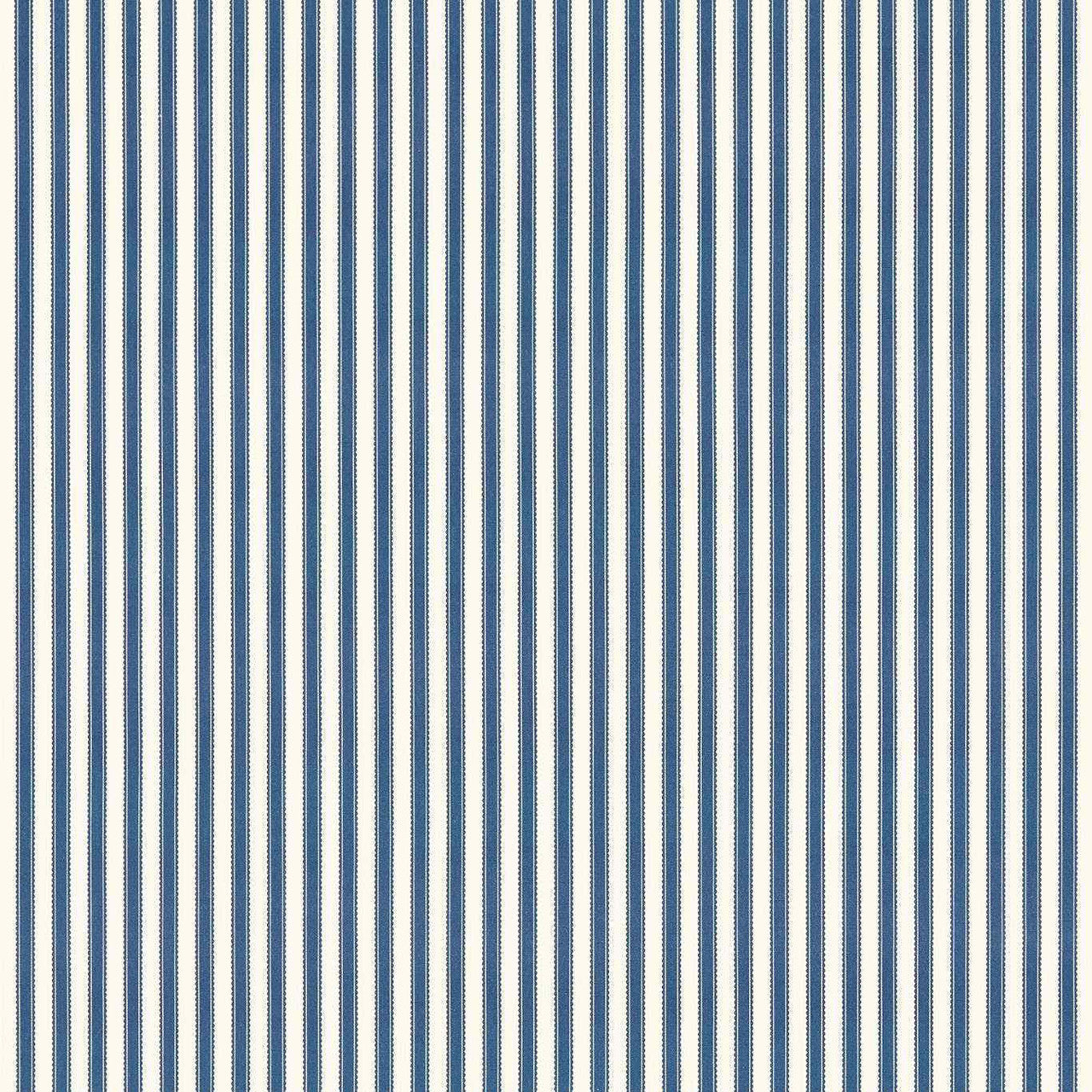 227089 Pinetum Stripe Pinetum Prints Indigo Fabric by Sanderson