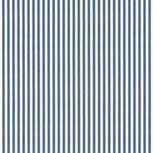 227089 Pinetum Stripe Pinetum Prints Indigo Fabric by Sanderson