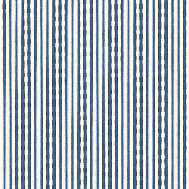 227089 Pinetum Stripe Pinetum Prints Indigo Fabric by Sanderson