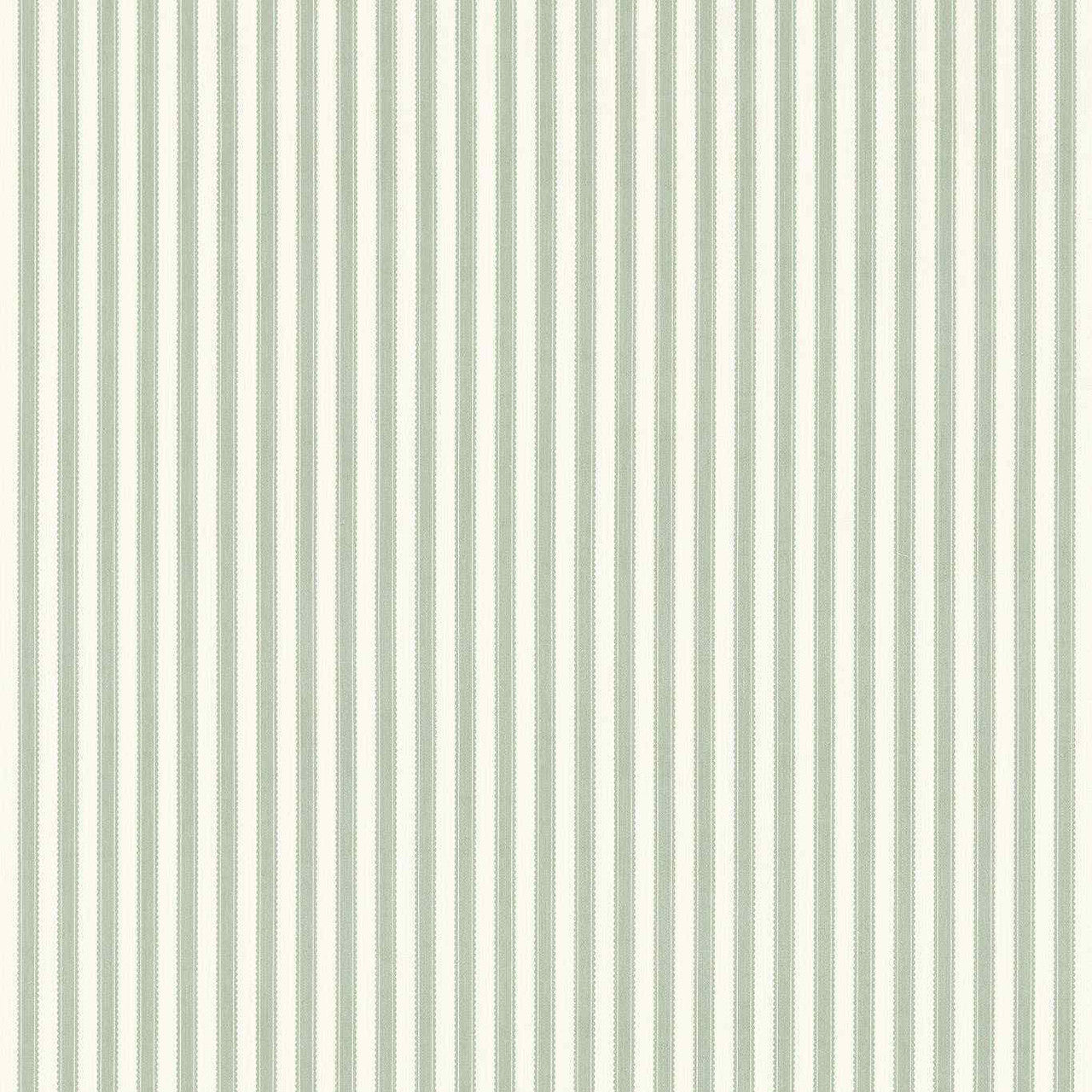 227091 Pinetum Stripe Pinetum Prints Blue Clay Fabric by Sanderson