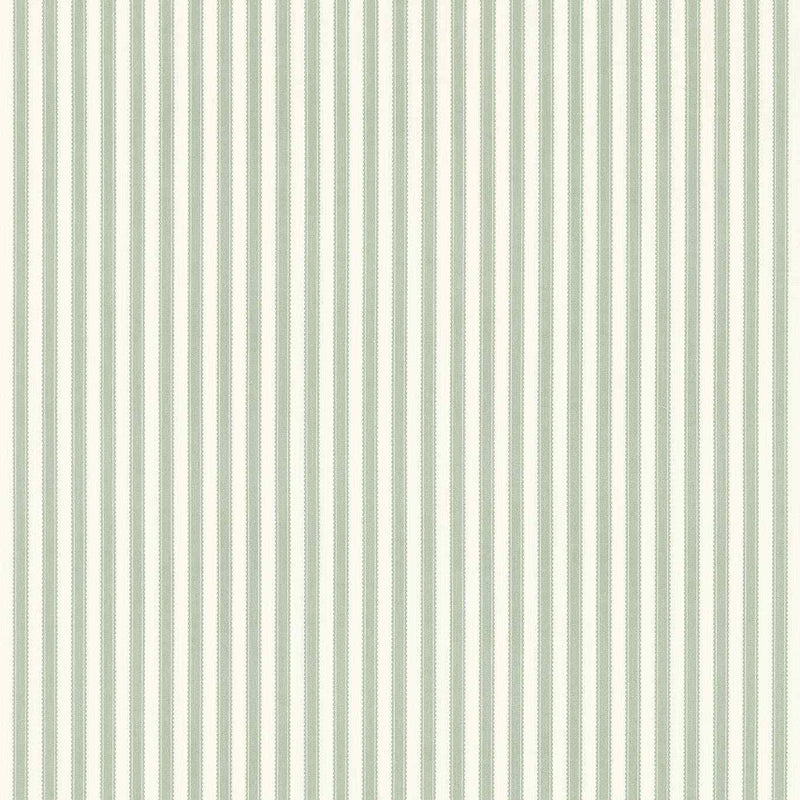 227091 Pinetum Stripe Pinetum Prints Blue Clay Fabric by Sanderson