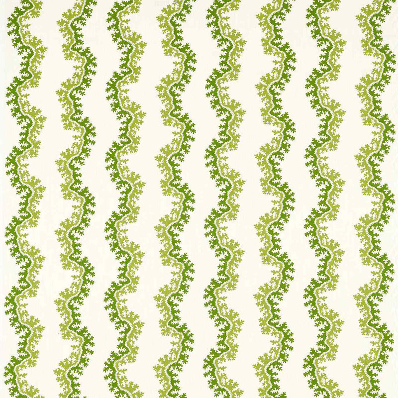 227094 Oxbow Pinetum Prints Sap Green Fabric by Sanderson