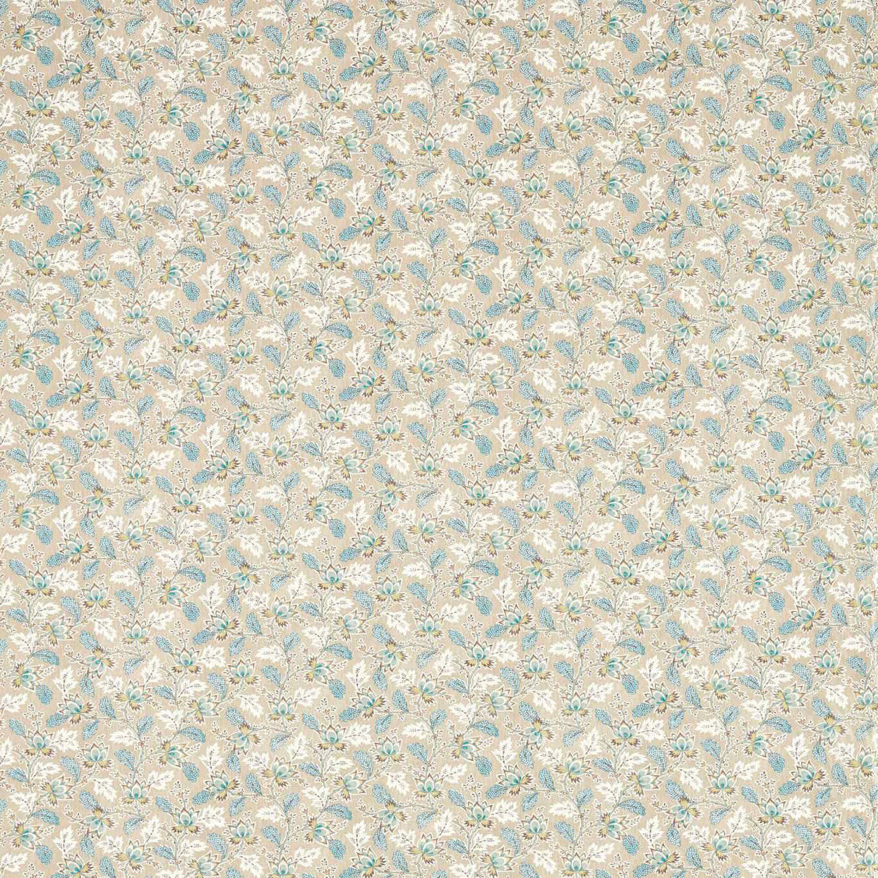 227096 Dallimore Pinetum Prints Fawn/Multi Fabric by Sanderson