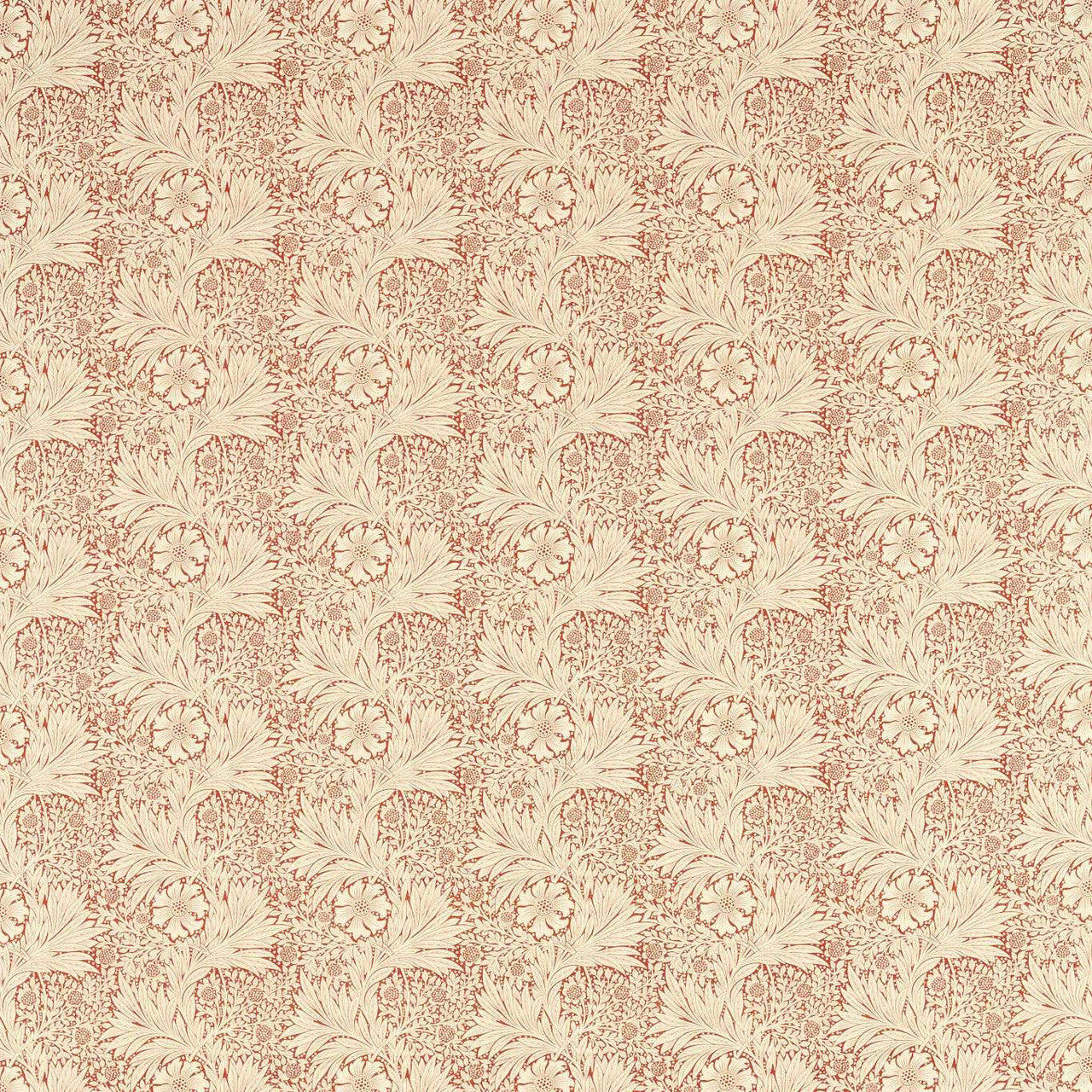 227104 Marigold Outdoor-Performance Russet Fabric by Morris & Co