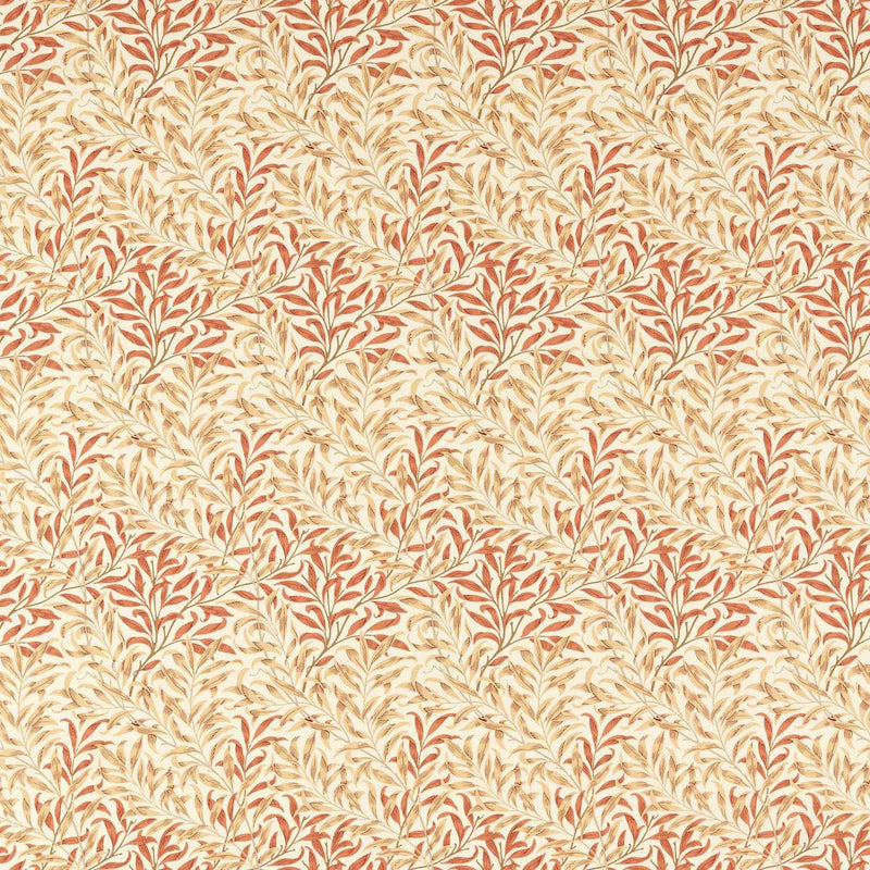 227110 Willow Bough Outdoor-Performance Russet/Wheat Fabric by Morris & Co
