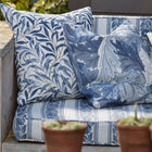 227111 Willow Bough Outdoor-Performance Indigo Fabric by Morris & Co
