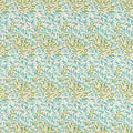 Willow Bough Outdoor-Performance Nettle/Sky Blue Fabric by Morris & Co