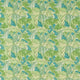 Acanthus Outdoor-Performance Nettle/Sky Blue Fabric by Morris & Co