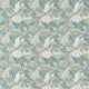 Acanthus Outdoor-Performance Mineral Blue/Linen Fabric by Morris & Co