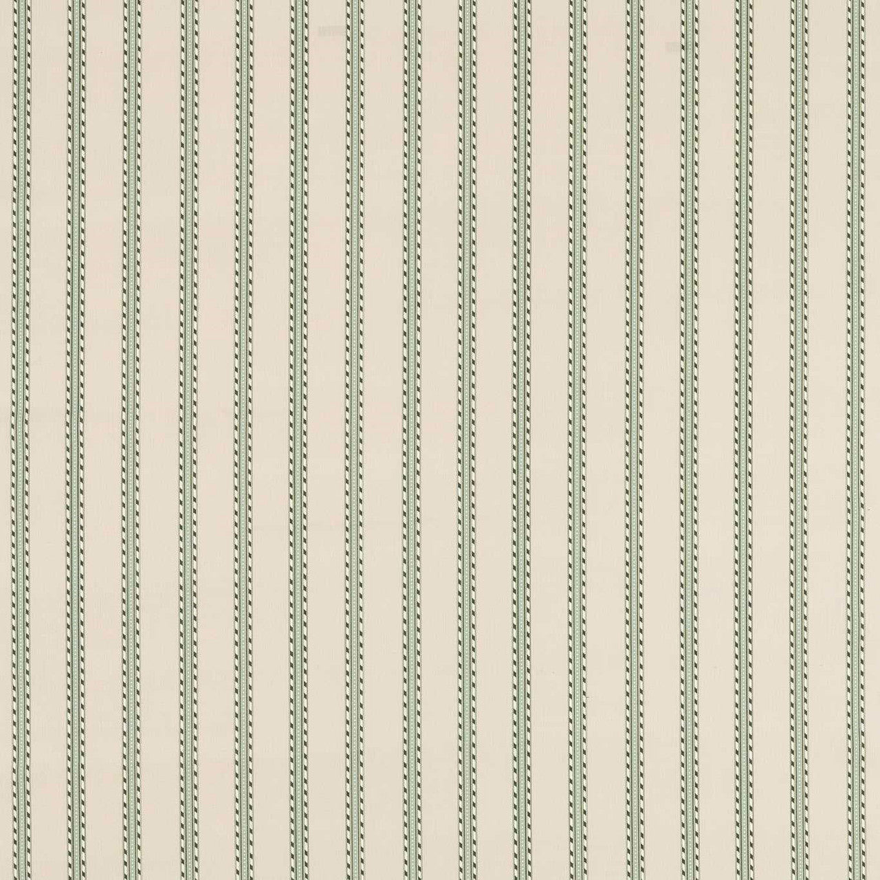 227118 Holland Park Stripe Outdoor-Performance Sage/Linen Fabric by Morris & Co