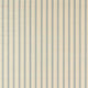 Holland Park Stripe Outdoor-Performance Slate/Linen Fabric by Morris & Co