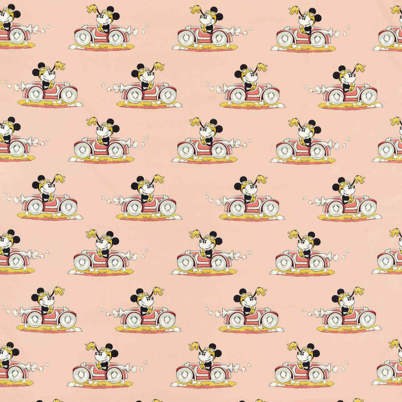 227147 Minnie on the Move Disney Home Candy Floss Fabric by Sanderson