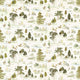 Winnie the Pooh Disney Home Macaron Green Fabric by Sanderson