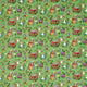 Alice in Wonderland Disney Home Gumball Green Fabric by Sanderson