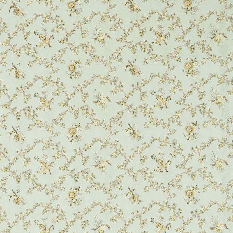 227178 Trelliage Giles Deacon Aphrodite/Blush Fabric by Sanderson