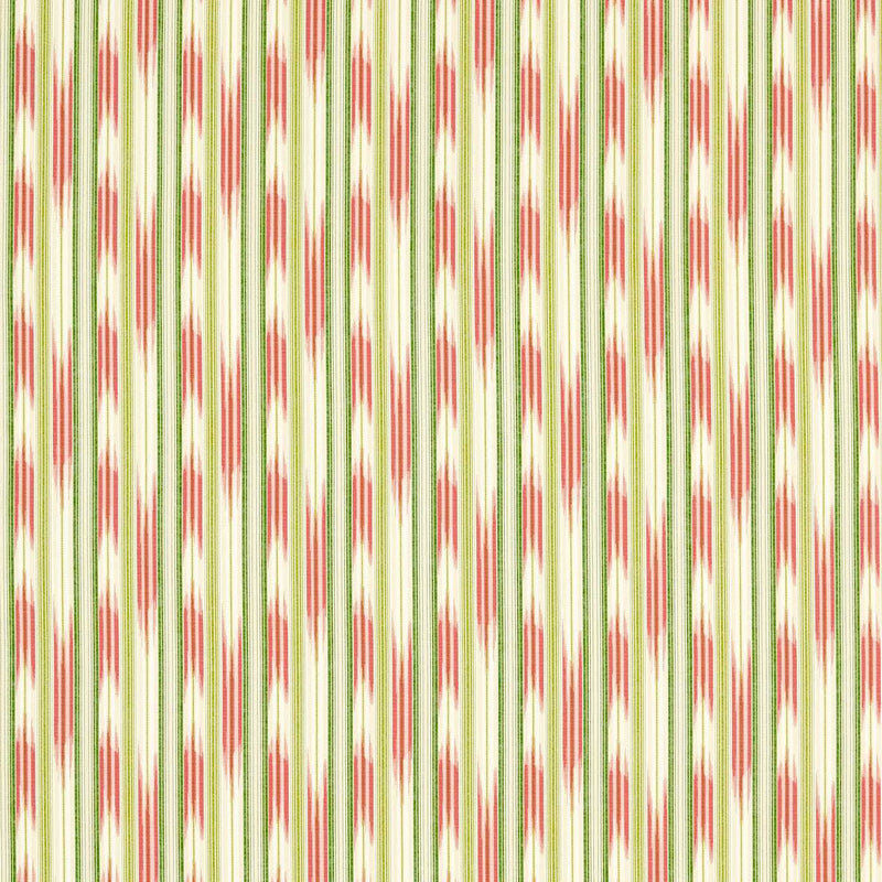 227191 Ishi Indoor Outdoor Prints Hibiscus/Botanical Green Fabric by Sanderson