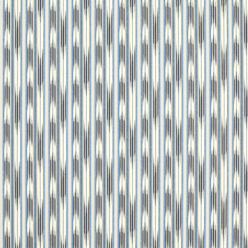 227192 Ishi Indoor Outdoor Prints Basalt/Seasalt Fabric by Sanderson