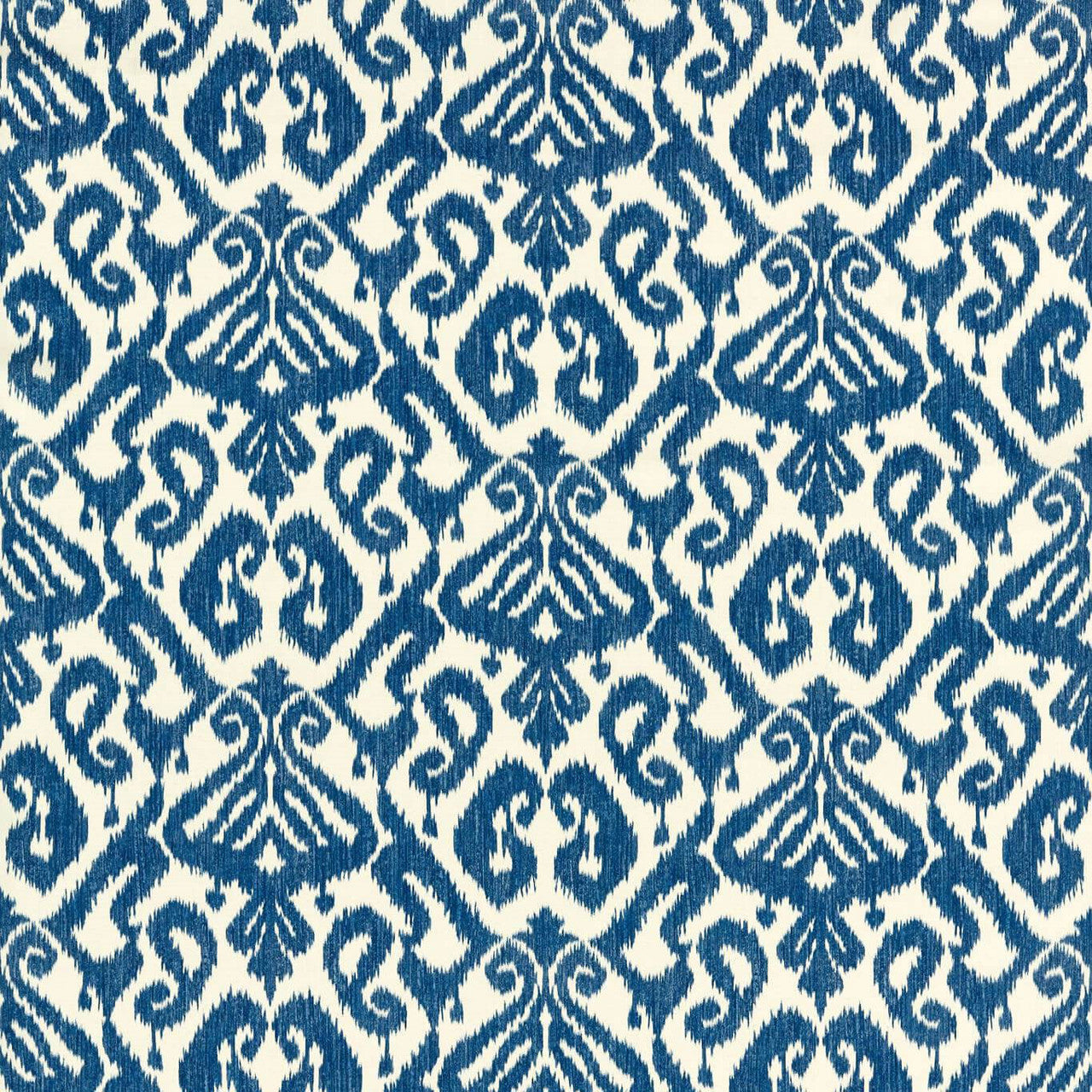 227199 Kasuri Indoor Outdoor Prints French Blue Fabric by Sanderson