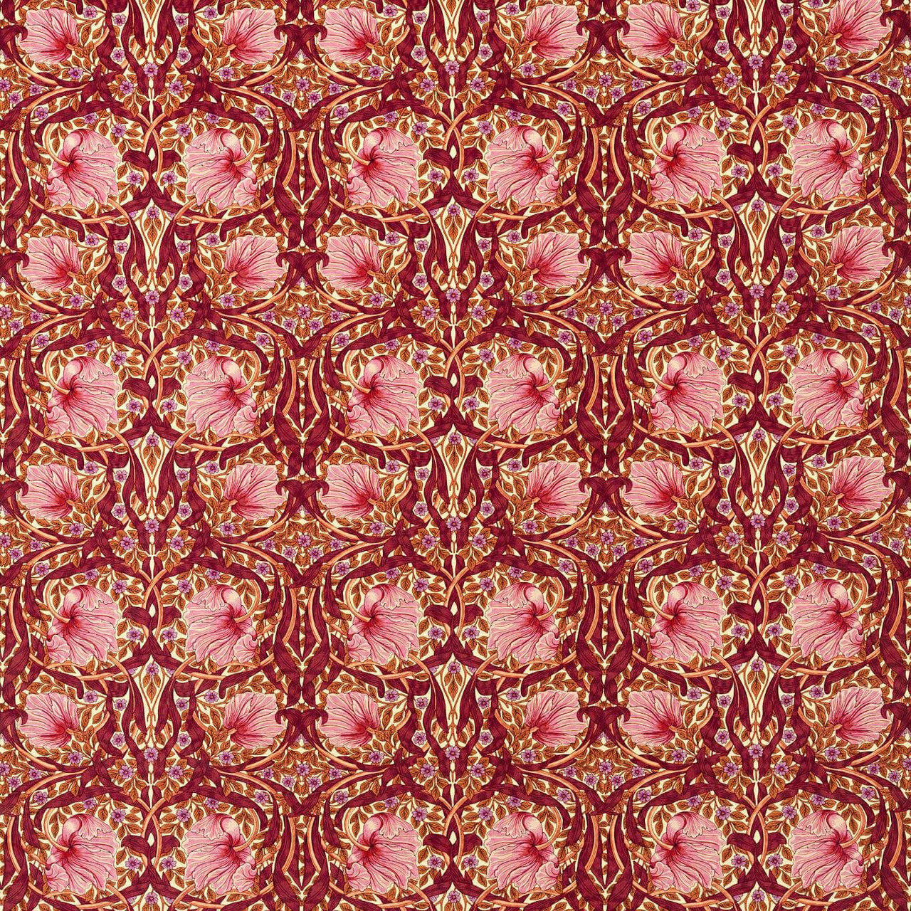 227216 Pimpernel Bedford Park Sunset Boulevard Fabric by Morris & Co