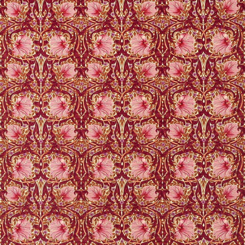227216 Pimpernel Bedford Park Sunset Boulevard Fabric by Morris & Co