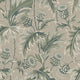 Treasured Thistle Green and Beige Treasured Wallpaper by Boråstapeter