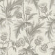Treasured Thistle Grey and Beige Treasured Wallpaper by Boråstapeter