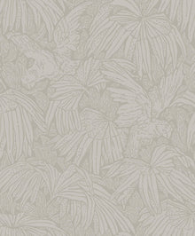 2276 Hidden Parrot Beige and Grey Wallpaper by Boråstapeter