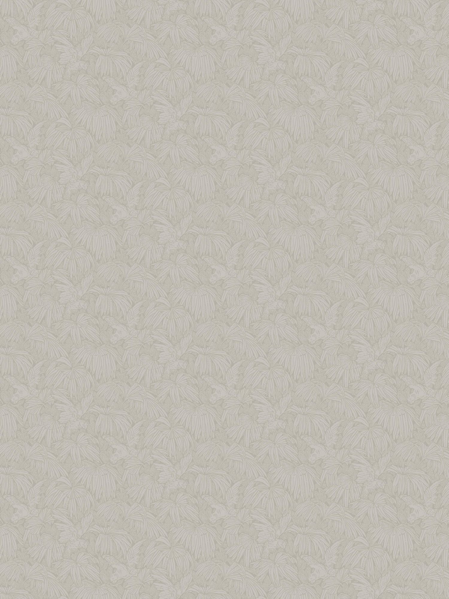 2276 Hidden Parrot Beige and Grey Wallpaper by Boråstapeter