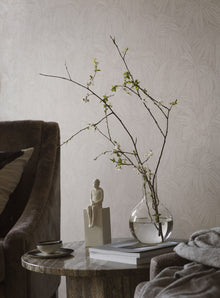 2276 Hidden Parrot Beige and Grey Wallpaper by Boråstapeter