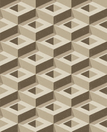 2280 Boxes Beige and Brown Mural by Boråstapeter