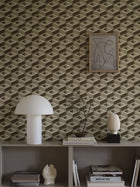2280 Boxes Beige and Brown Mural by Boråstapeter