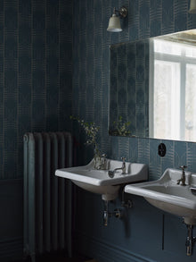 2282 Staircase Blue and Grey Wallpaper by Boråstapeter