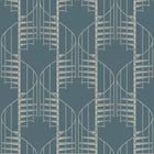 2282 Staircase Blue and Grey Wallpaper by Boråstapeter