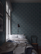 2282 Staircase Blue and Grey Wallpaper by Boråstapeter