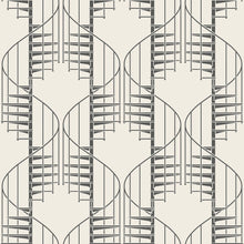 2283 Staircase Black & White Wallpaper by Boråstapeter