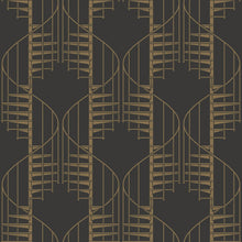 2284 Staircase Brown Wallpaper by Boråstapeter