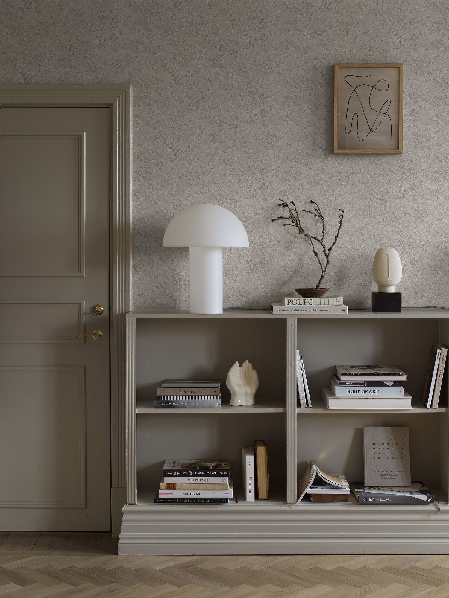 2287 Travertine Grey Wallpaper by Boråstapeter