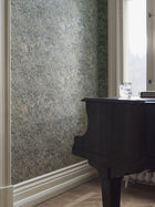 2288 Travertine Green and Blue Wallpaper by Boråstapeter