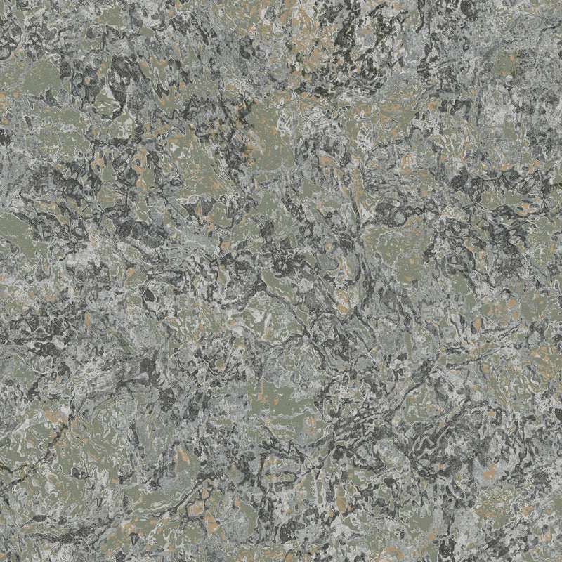 2288 Travertine Green and Blue Wallpaper by Boråstapeter