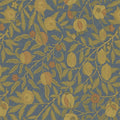 Fruit Archive Weaves Blue/Thyme Fabric by Morris & Co