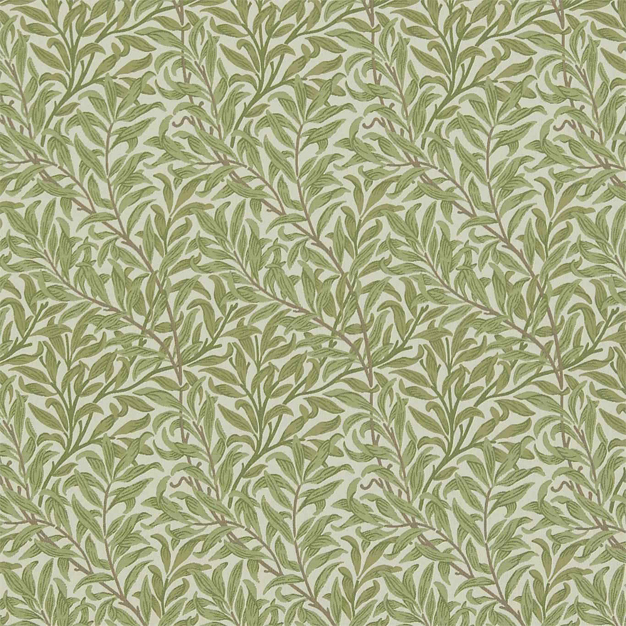 230290 Willow Boughs Archive Weaves Artichoke/Olive Fabric by Morris & Co
