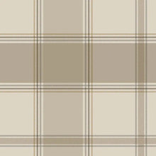 2304 Bramble Check Beige Wallpaper by Belgravia